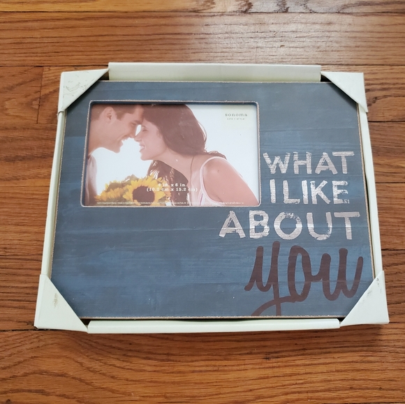 Sonoma Other - 💜 NIB What I Like About You picture frame Sonoma